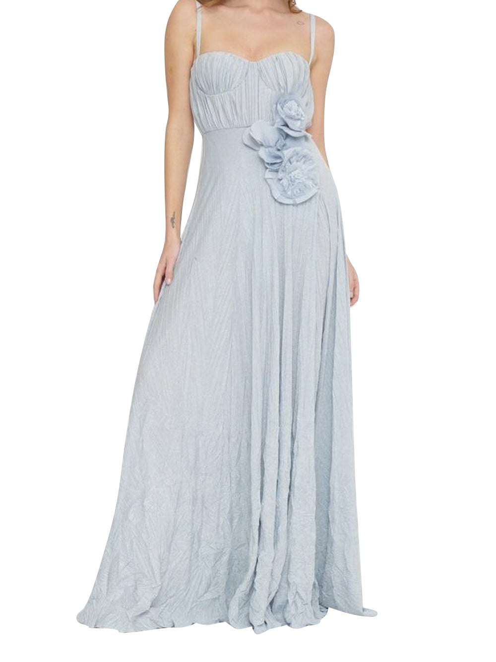 Vestito Longuette Elisabetta Franchi da Donna - Sky Blue Celeste