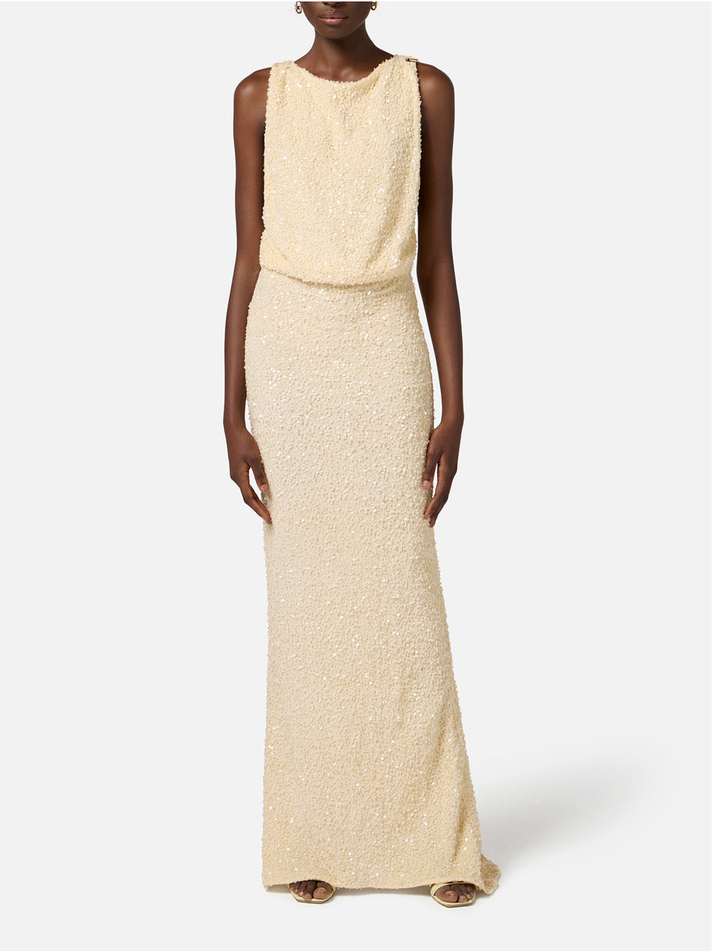 Vestito Longuette Elisabetta Franchi da Donna - Lemonade Giallo
