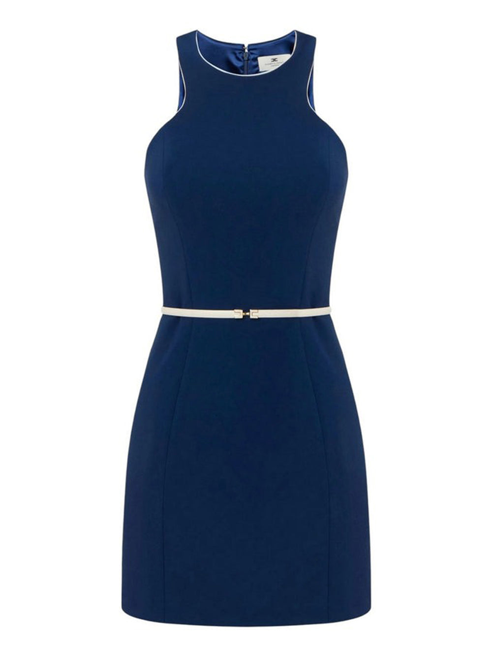 Vestito Mini Elisabetta Franchi da Donna - Oltremare Burro Blu
