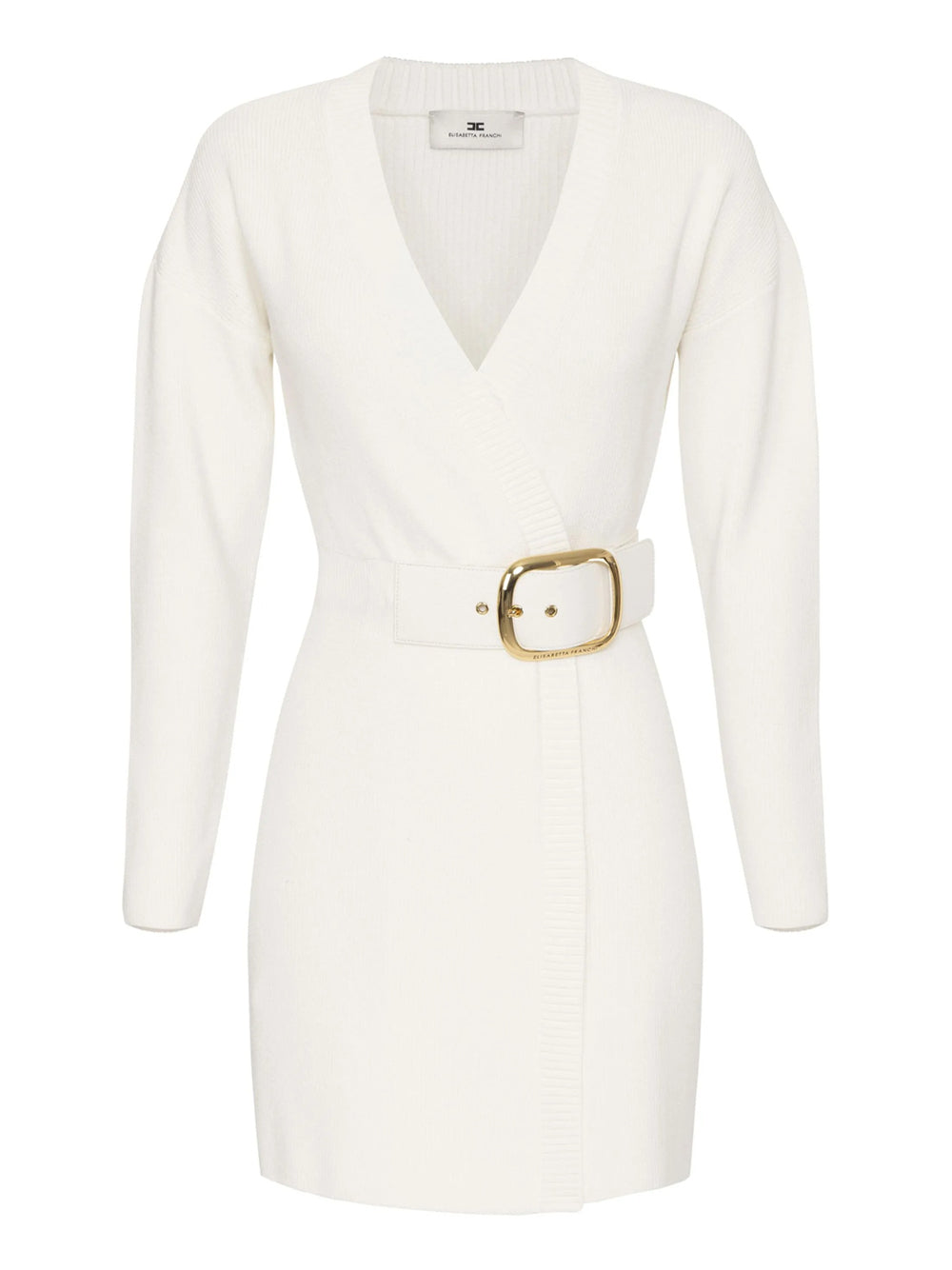 Vestito Mini Elisabetta Franchi da Donna - Avorio