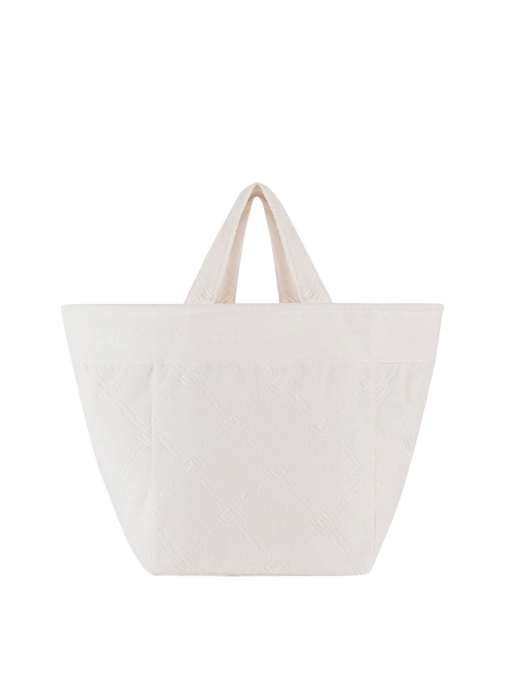 Borsa Shopper Elisabetta Franchi da Donna - Avorio