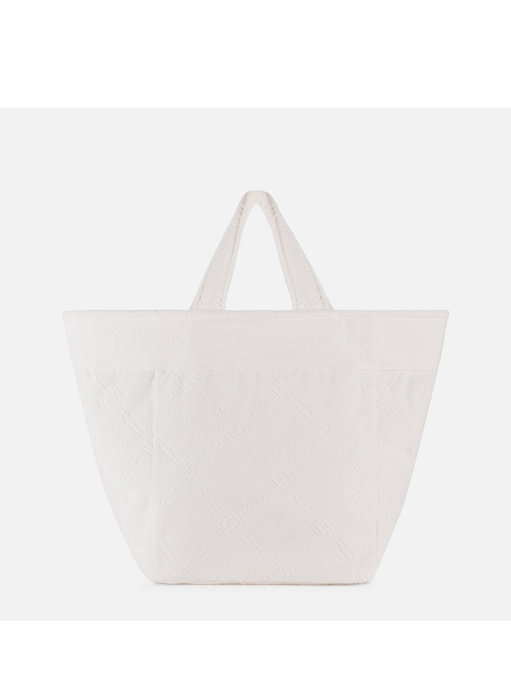 Borsa Shopper Elisabetta Franchi da Donna - Avorio