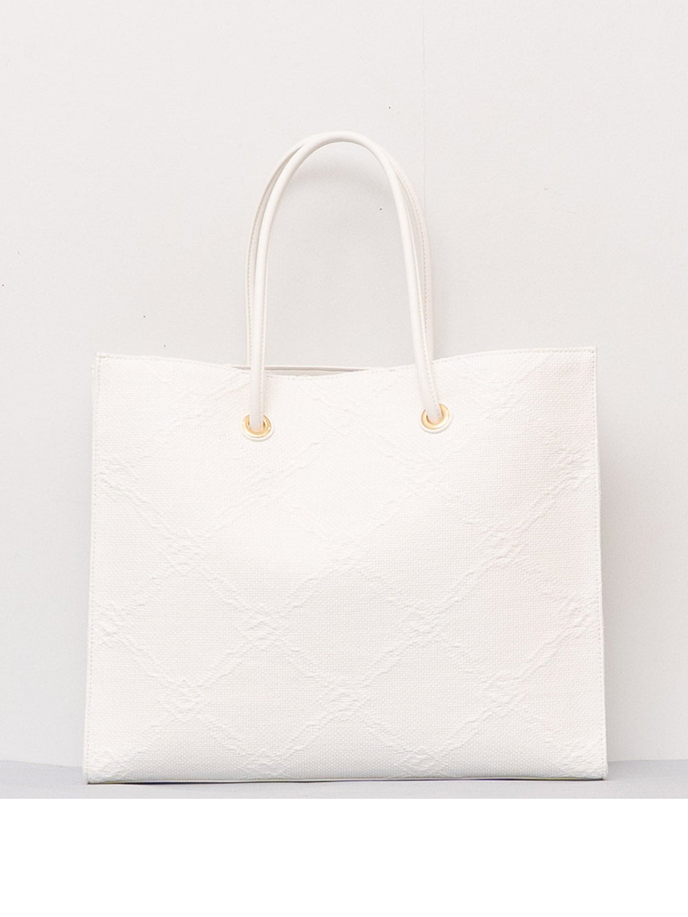 Borsa Shopper Elisabetta Franchi da Donna - Avorio