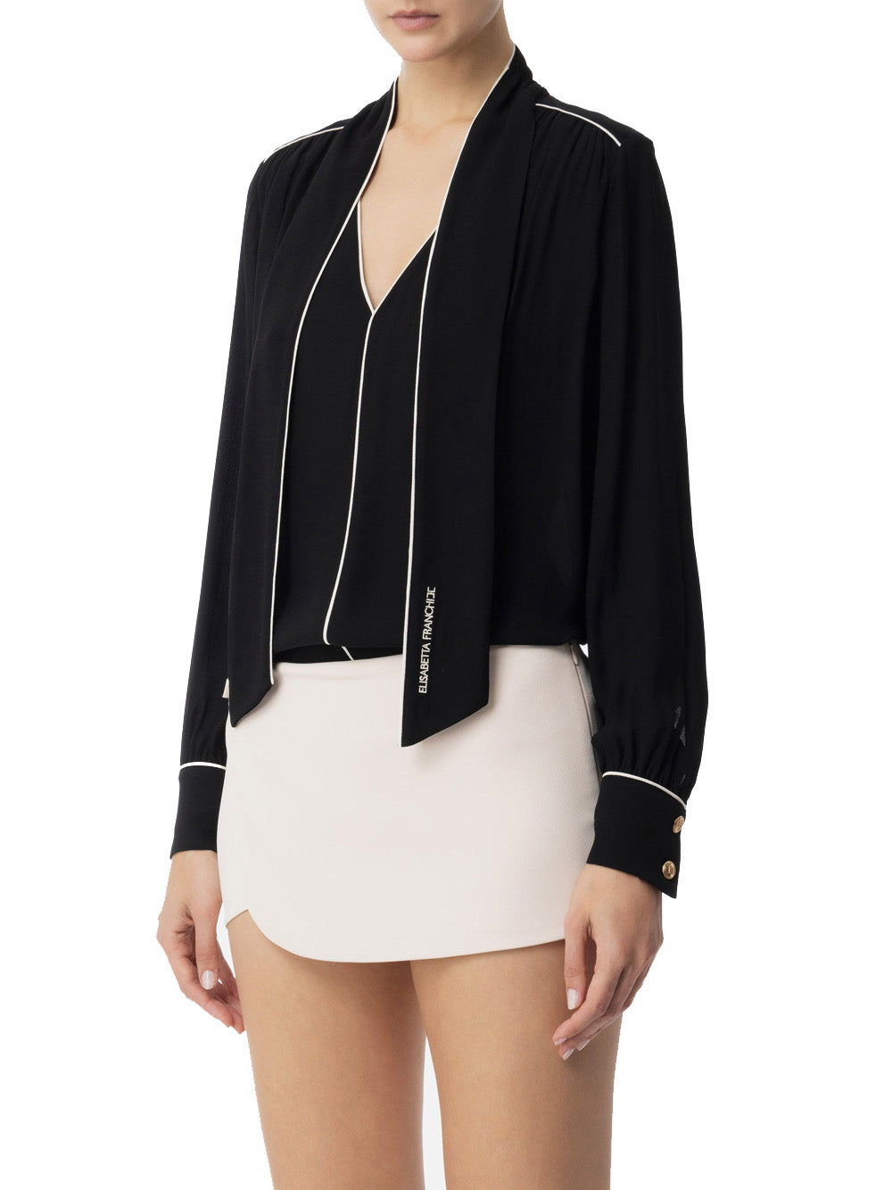 Camicia Elisabetta Franchi da Donna - Nero
