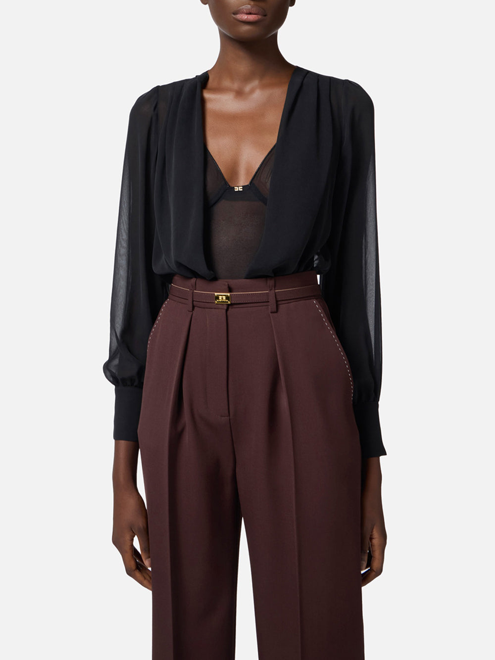 Body Elisabetta Franchi da Donna - Nero