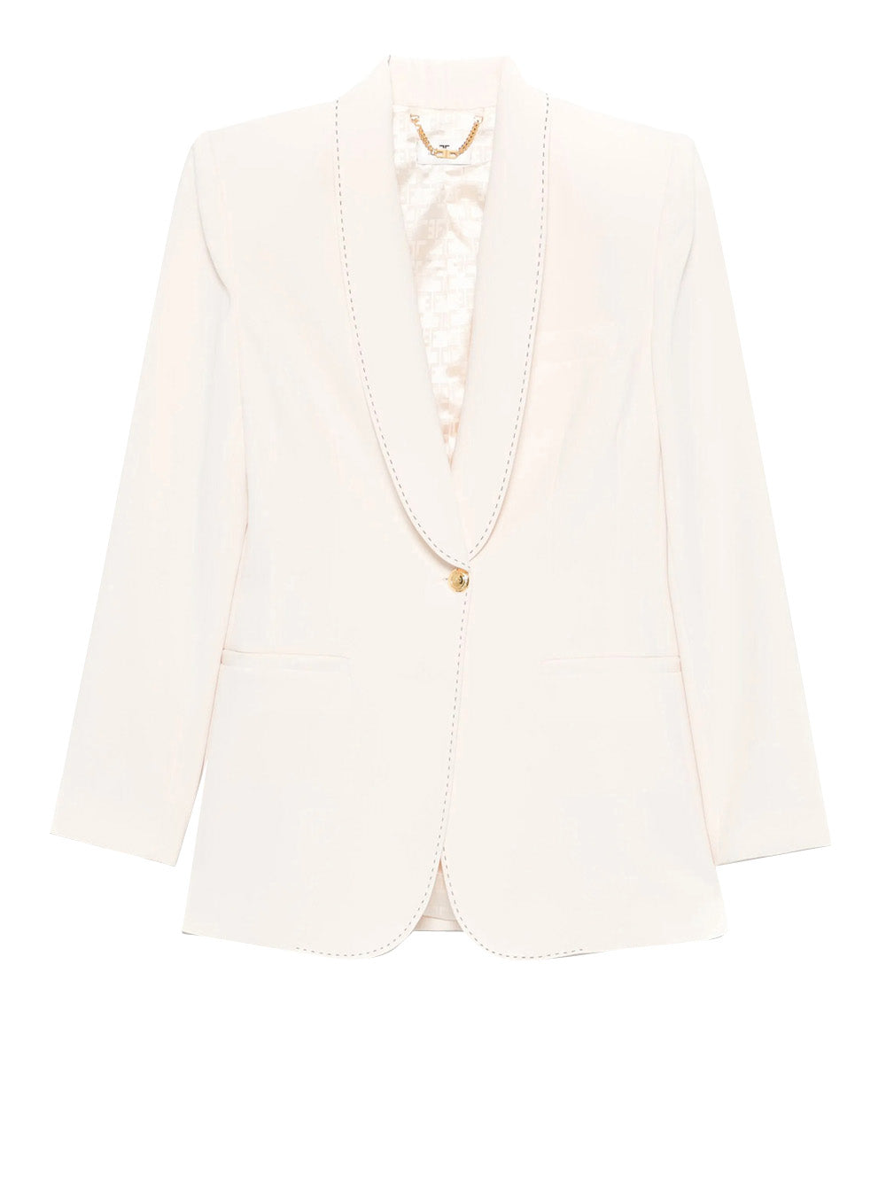 Blazer Elisabetta Franchi da Donna - Burro Avorio