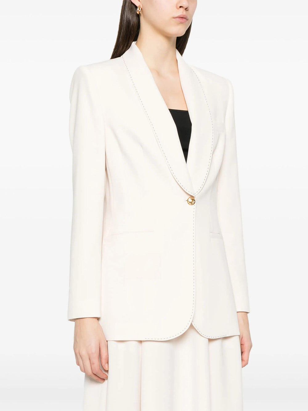 Blazer Elisabetta Franchi da Donna - Burro Avorio