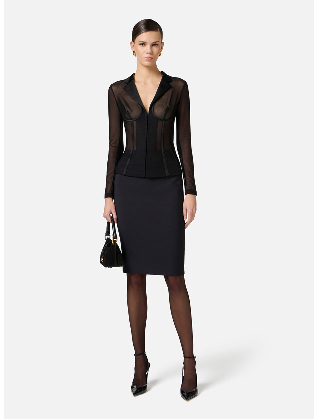 Giacca Elisabetta Franchi da Donna - Nero