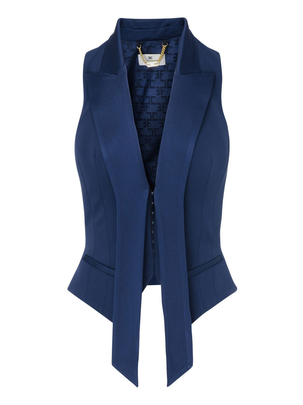 Gilet Elisabetta Franchi da Donna - Blu