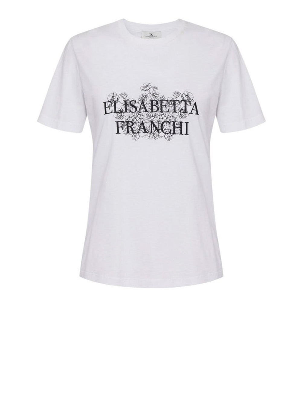 T-shirt Elisabetta Franchi da Donna - Avorio