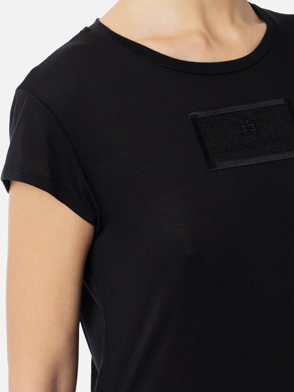 T-shirt Elisabetta Franchi da Donna - Nero