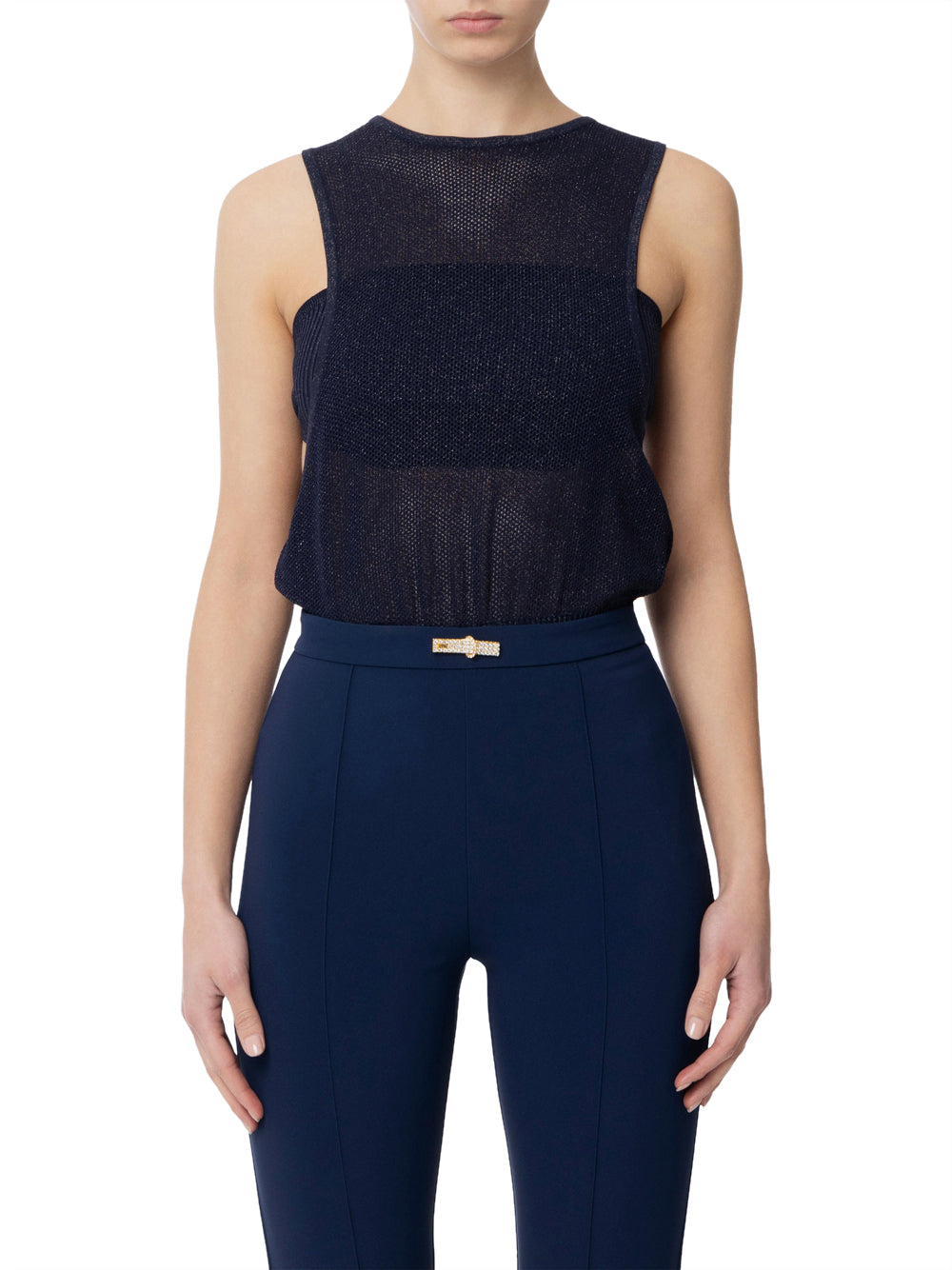 Top Elisabetta Franchi da Donna - Blu