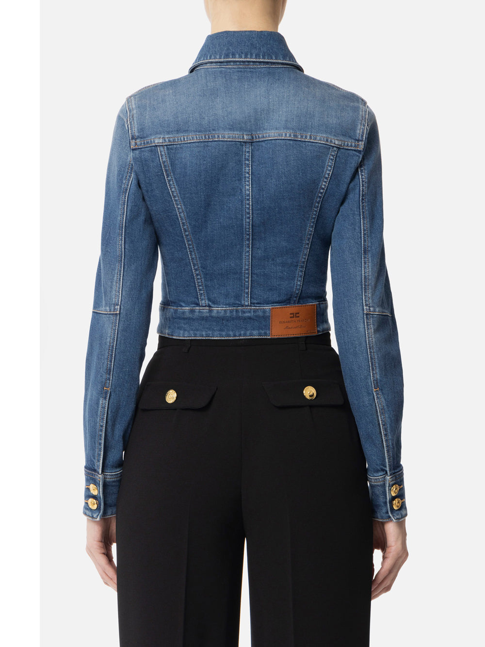 Pantalone Palazzo Elisabetta Franchi da Donna - Nero