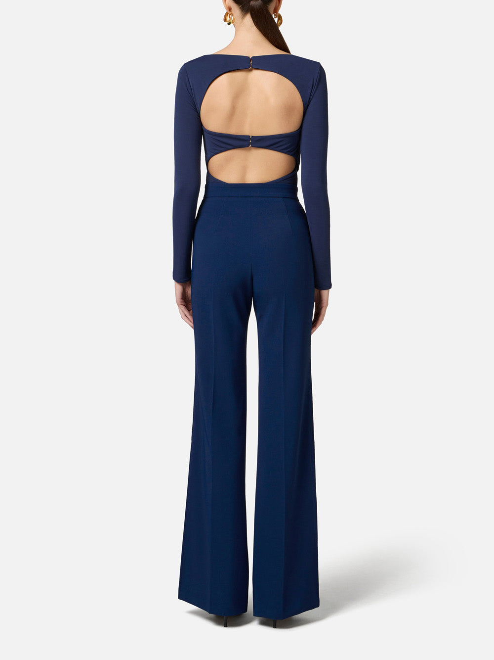 Pantalone Zampa Elisabetta Franchi da Donna - Blu