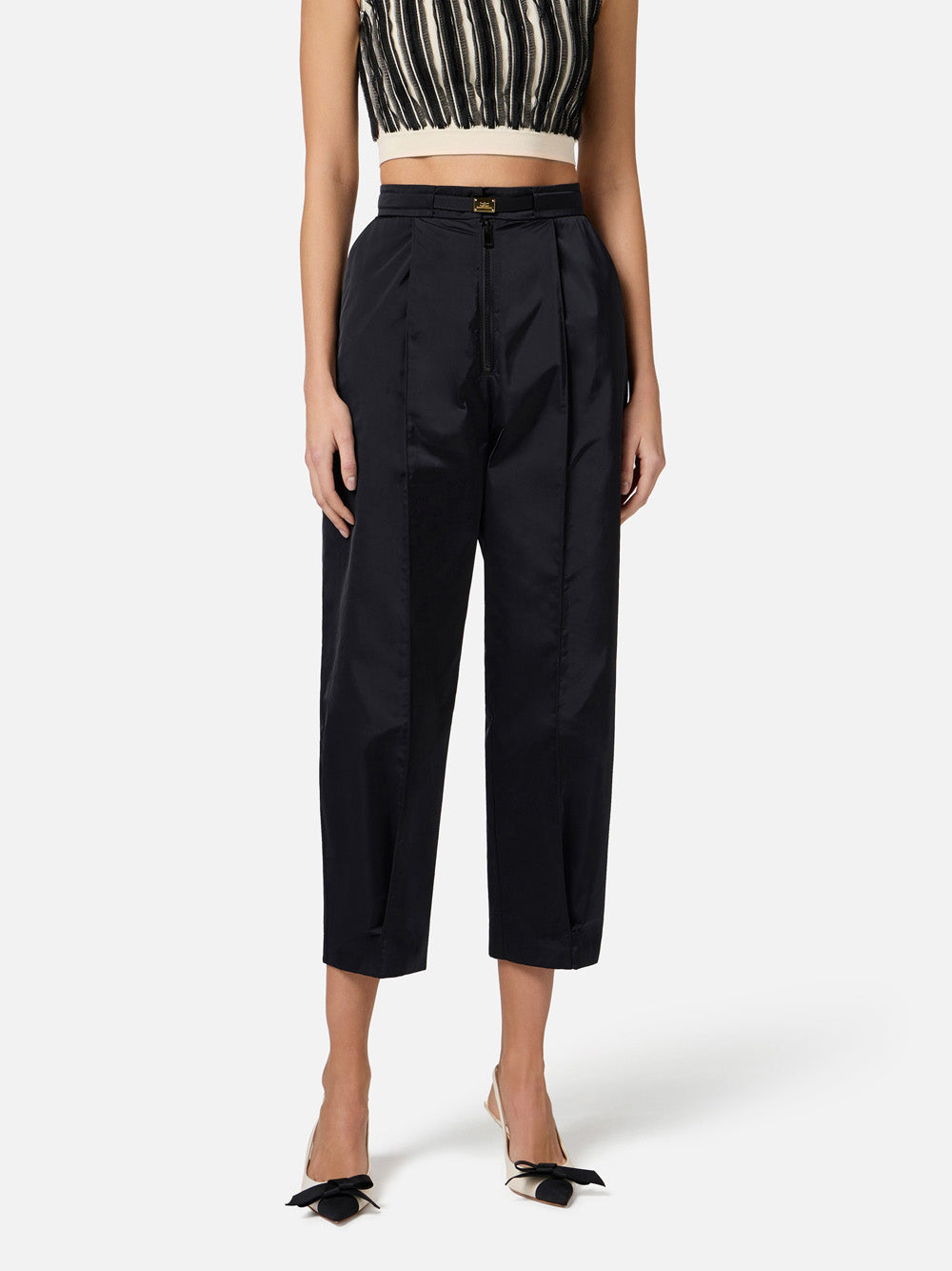 Pantalone Elisabetta Franchi da Donna - Nero