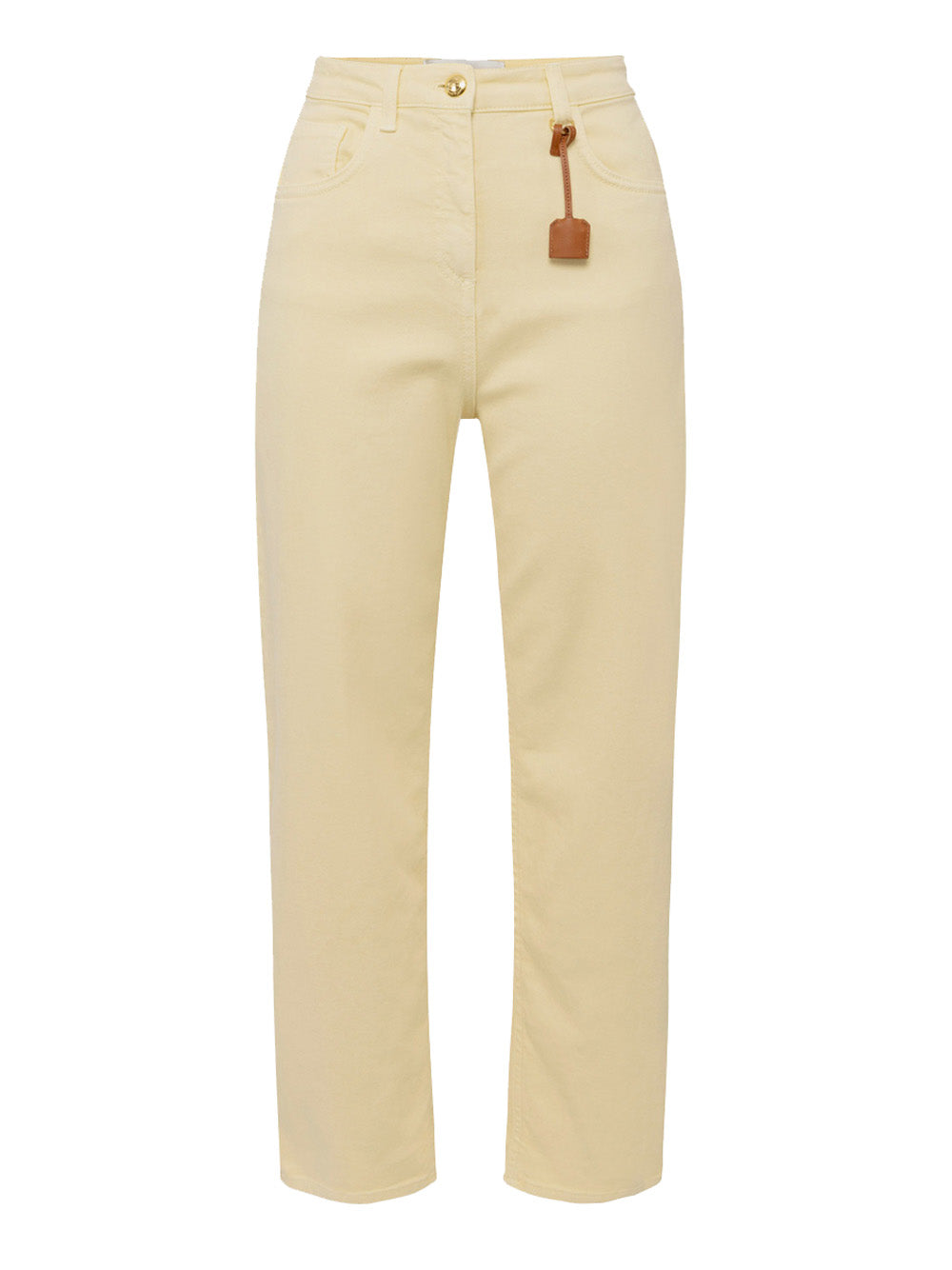 Pantalone Palazzo Elisabetta Franchi da Donna - Lemonade Giallo