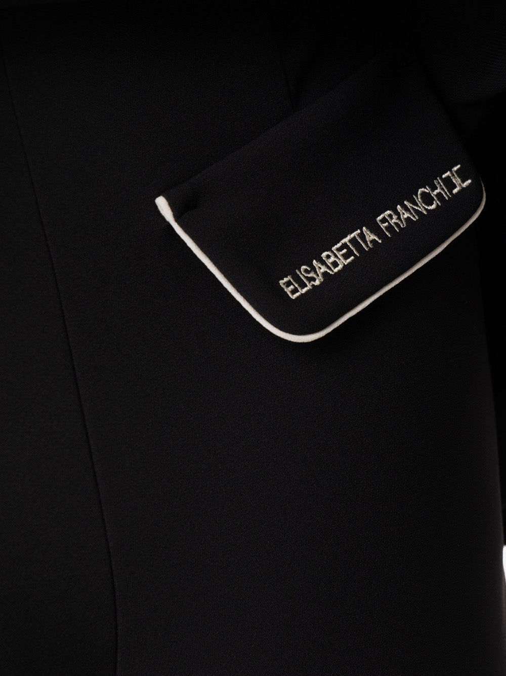 Shorts Elisabetta Franchi da Donna - Nero