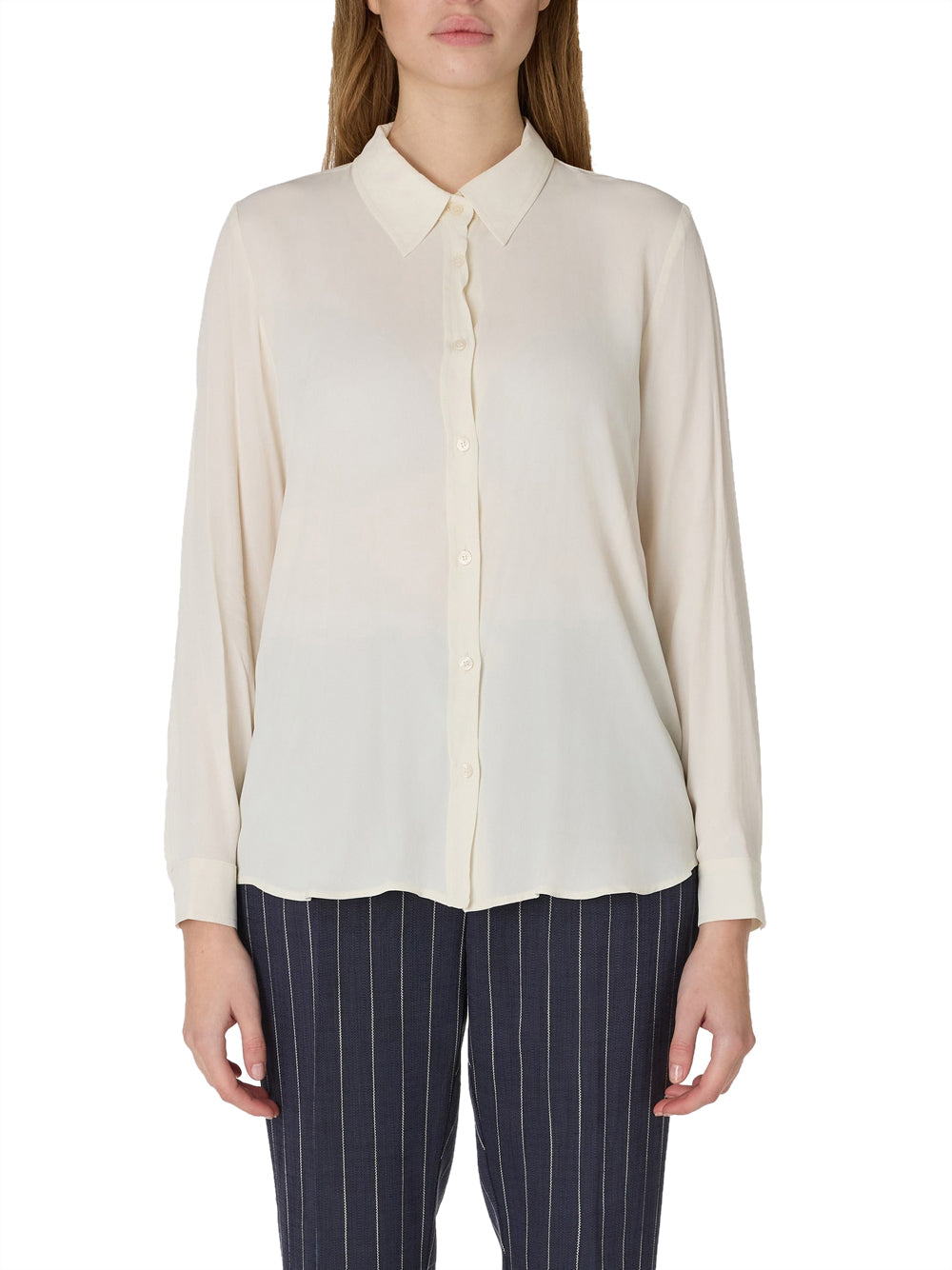 Camicia Emme Marella Nebbia da Donna - Bianco