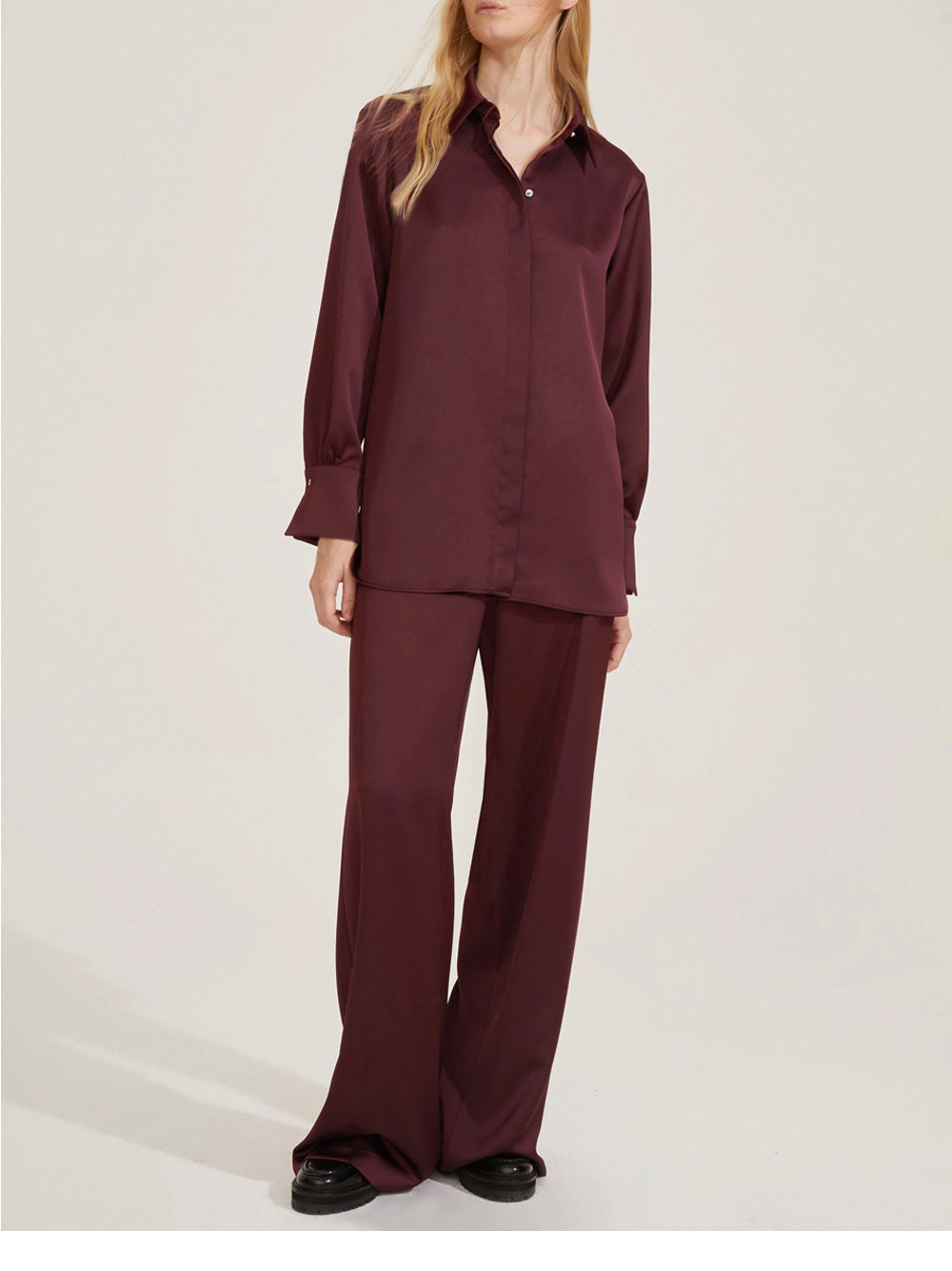 Camicia Emme Marella Cento da Donna - Bordeaux