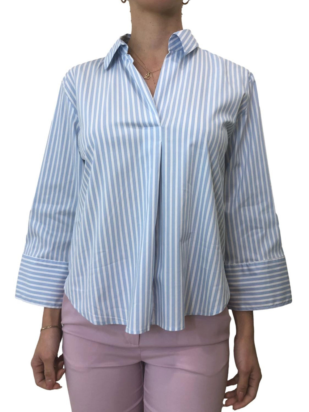 Blusa Emme Marella Speme da Donna - Celeste