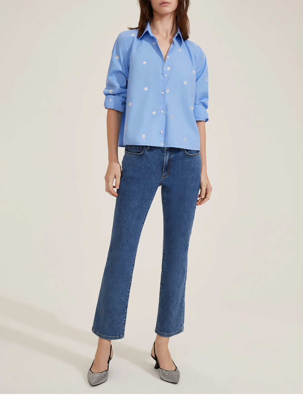 Camicia Emme Marella Canore da Donna - Celeste