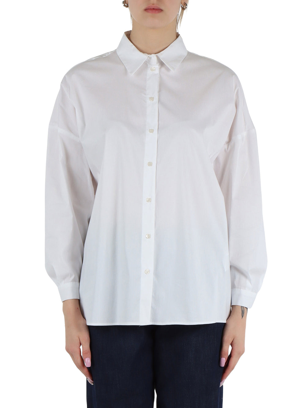 Camicia Casual Emme Marella Trieste da Donna - Bianco