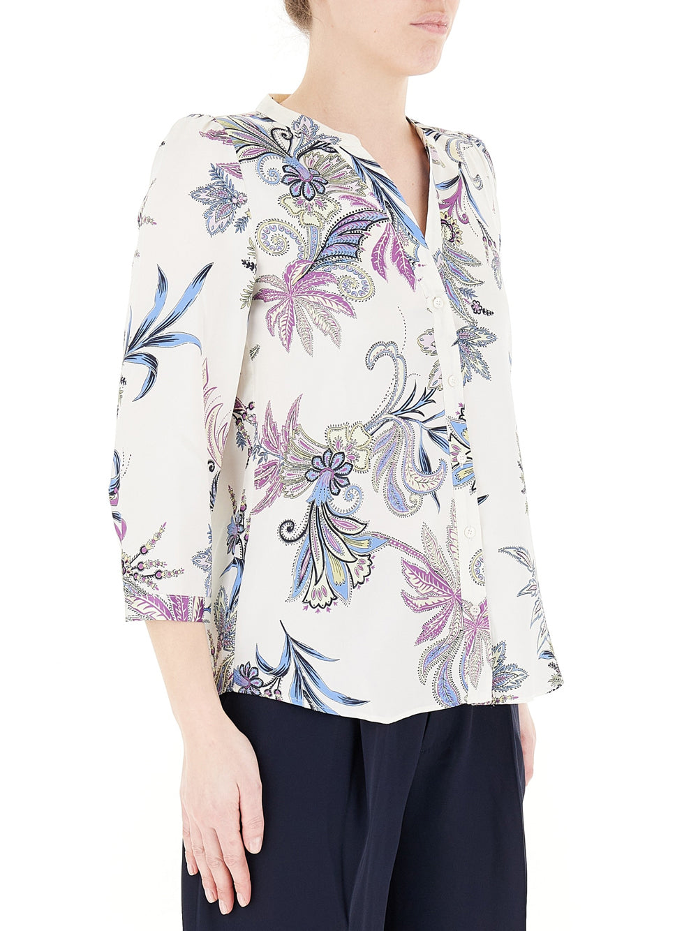 Camicia Fantasia Emme Marella Geova da Donna - Bianco