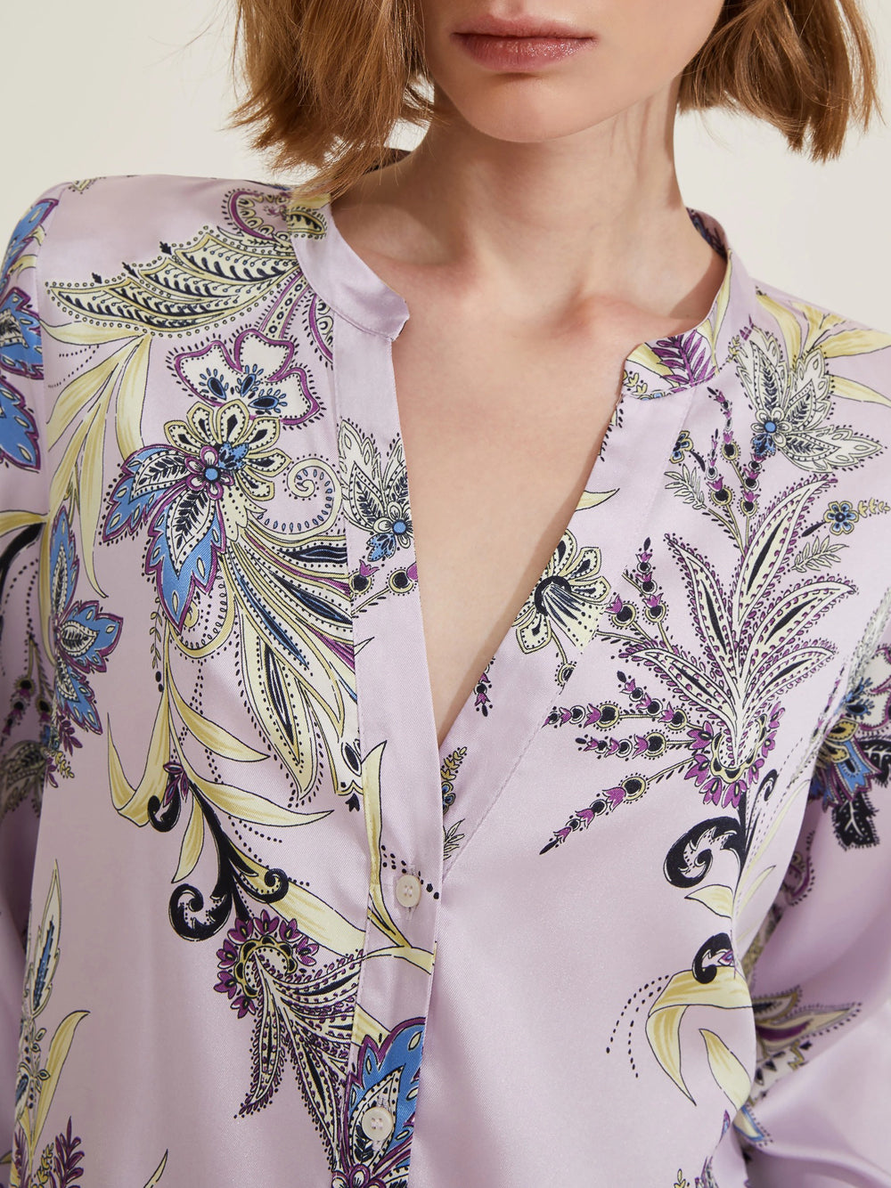 Camicia Fantasia Emme Marella Geova da Donna - Viola