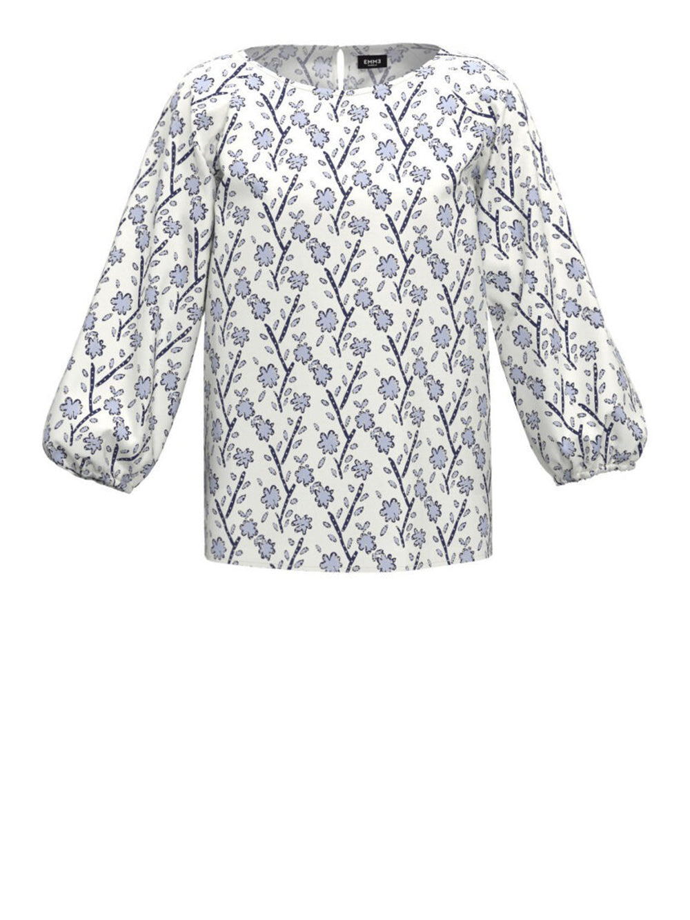 Blusa Emme Marella Racemo da Donna - Bianco