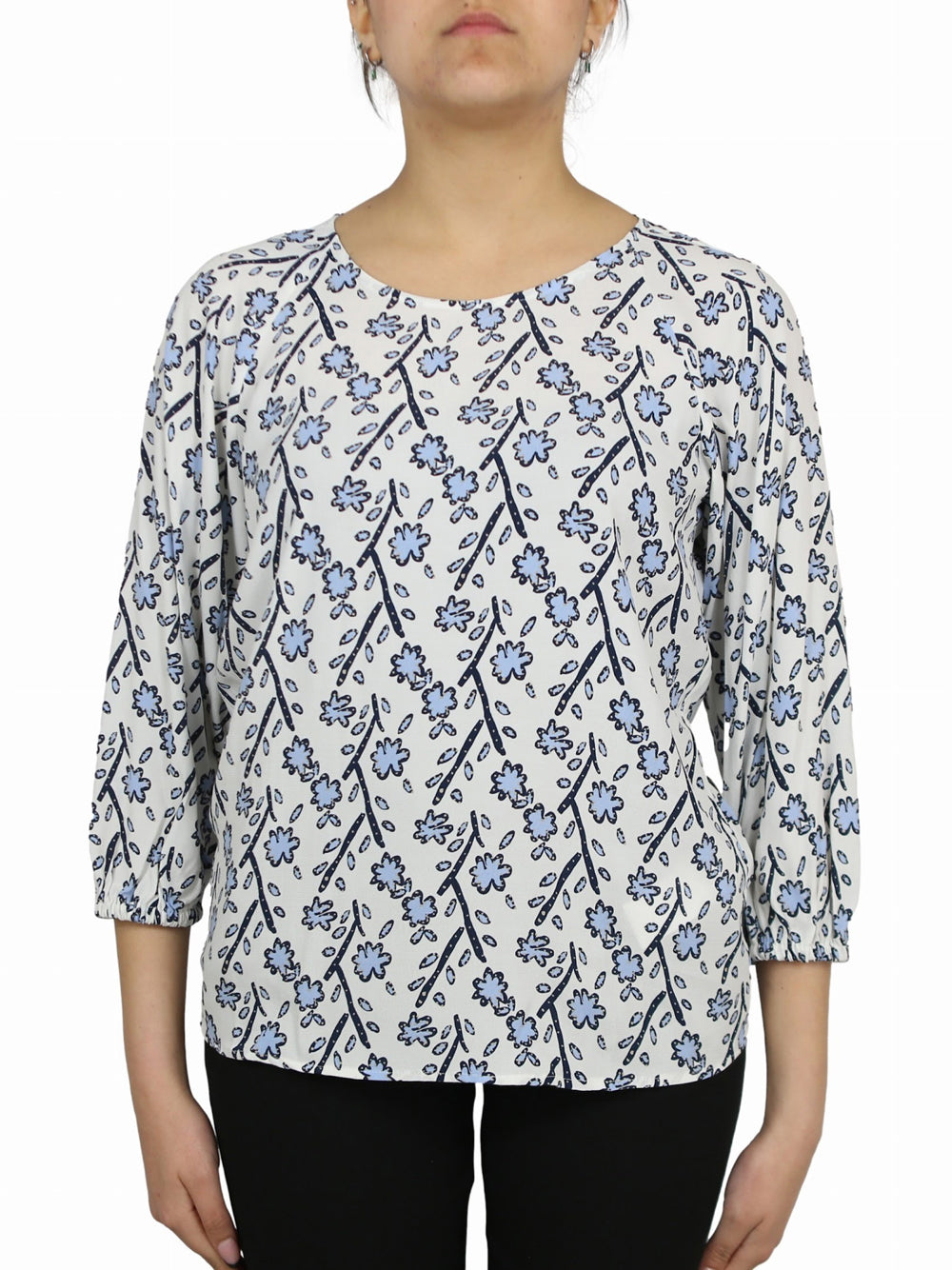 Blusa Emme Marella Racemo da Donna - Bianco