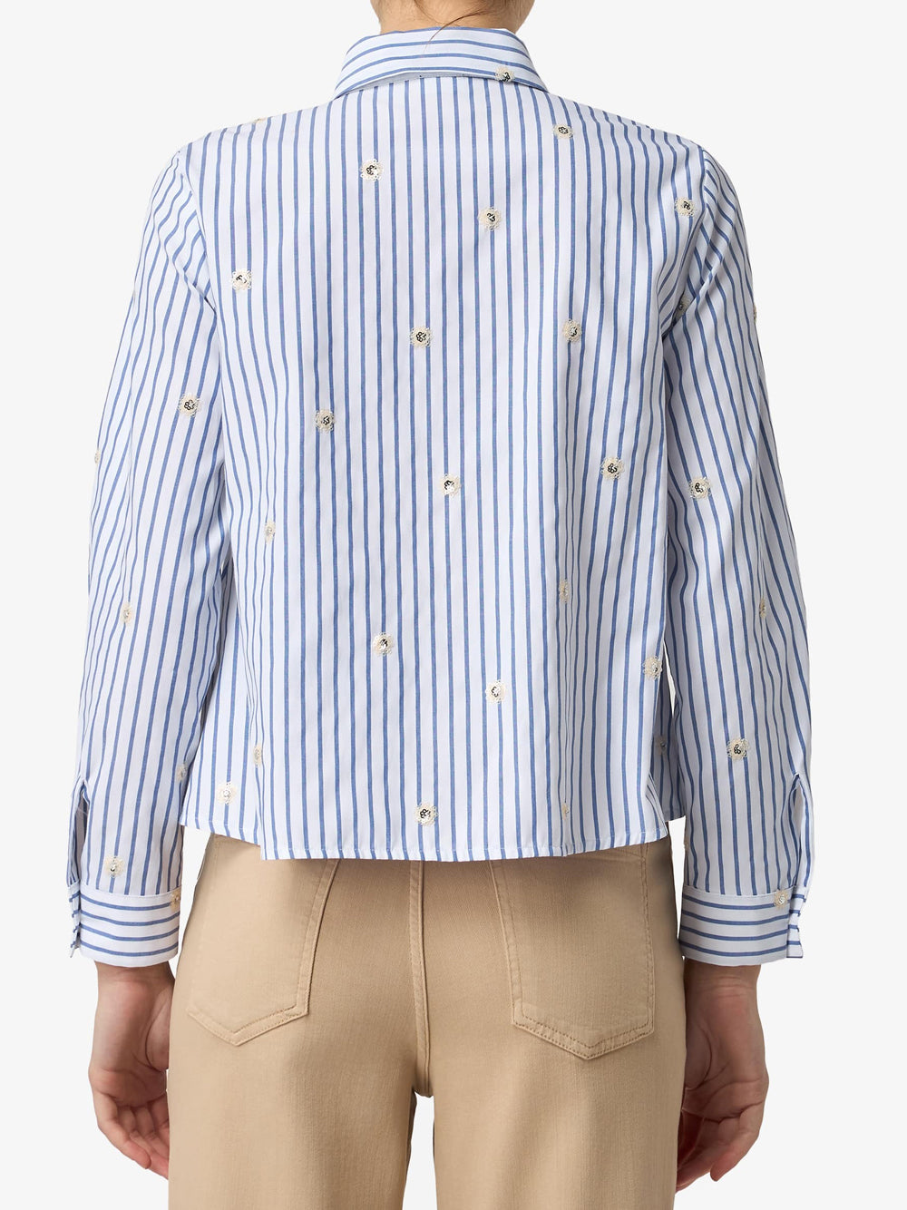 Camicia Emme Marella Canore da Donna - Blu Bianco