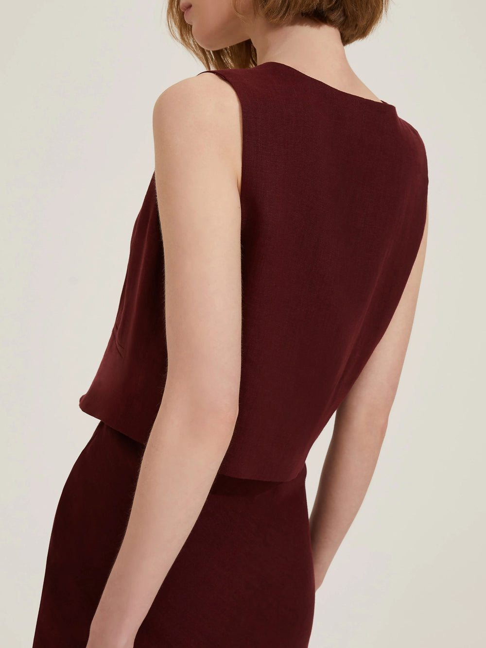 Gilet Emme Marella Anemone da Donna - Bordeaux