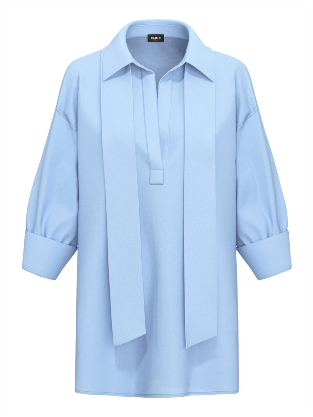 Blusa Emme Marella Cripta da Donna - Celeste