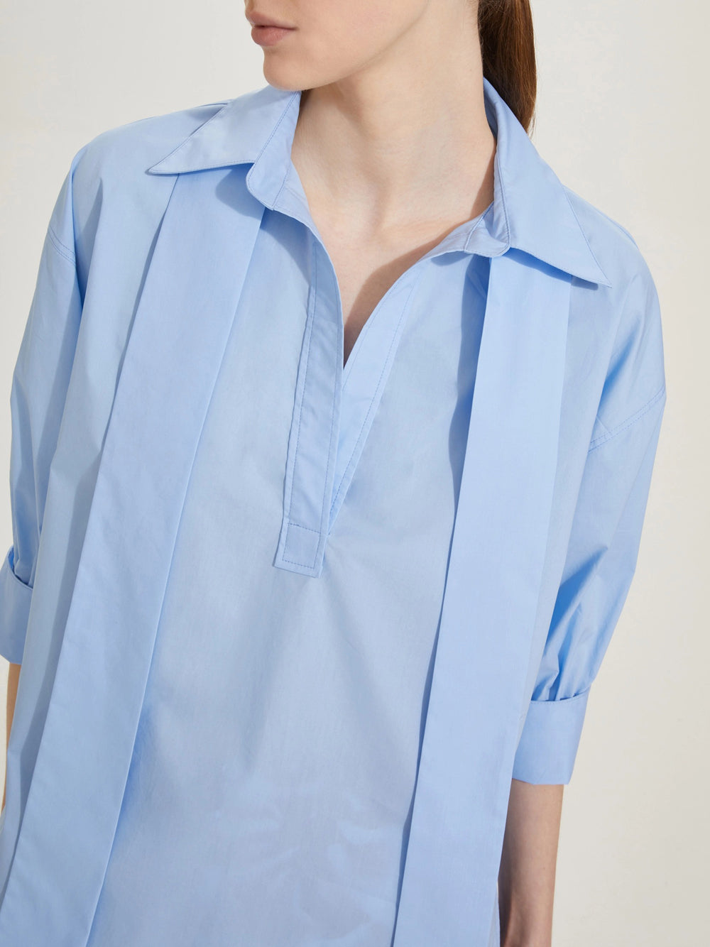 Blusa Emme Marella Cripta da Donna - Celeste