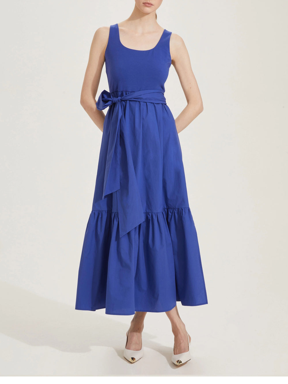 Vestito Longuette Emme Marella Tebe da Donna - Blu
