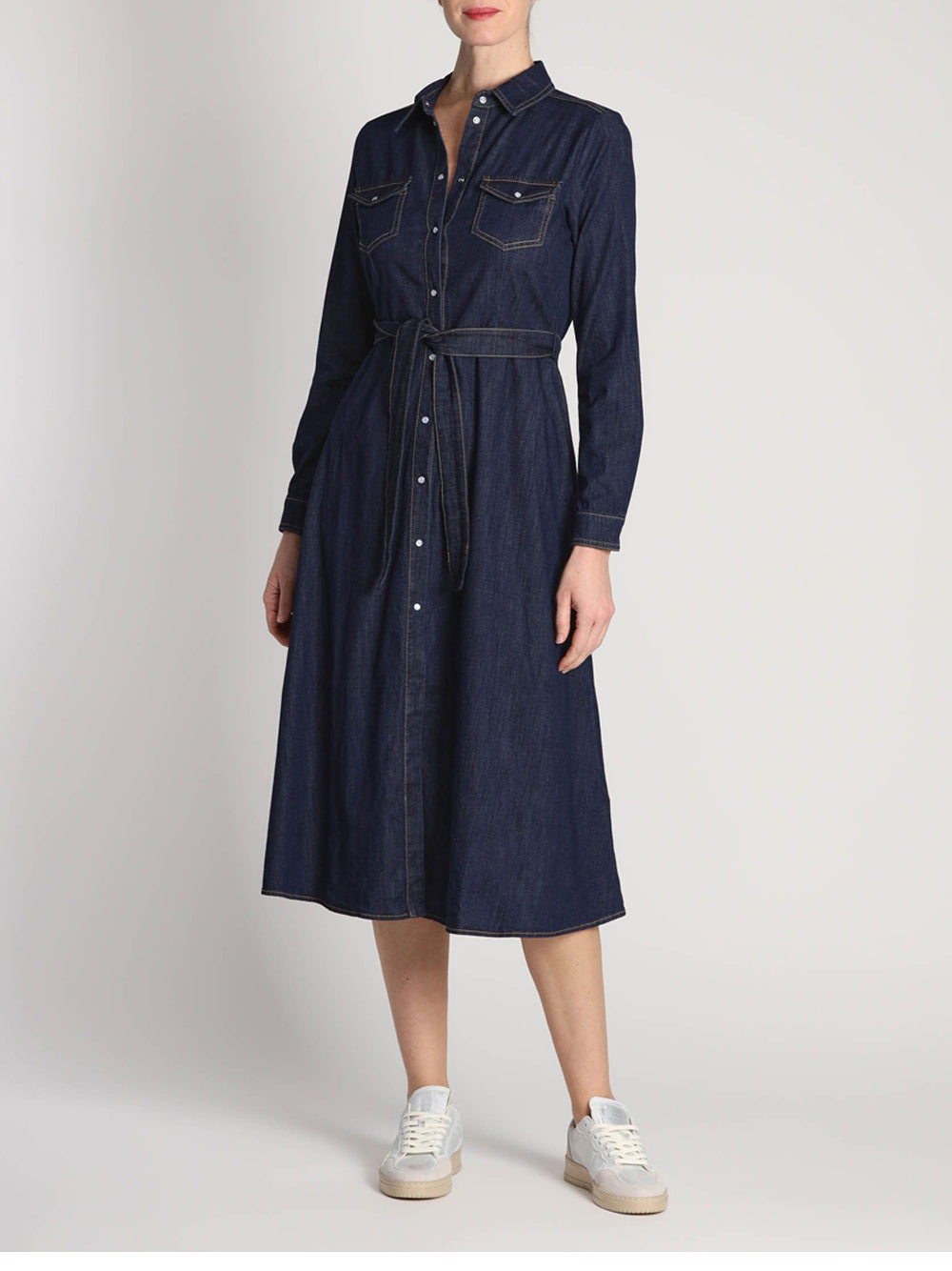 Vestito Longuette Emme Marella Regnant da Donna - Denim