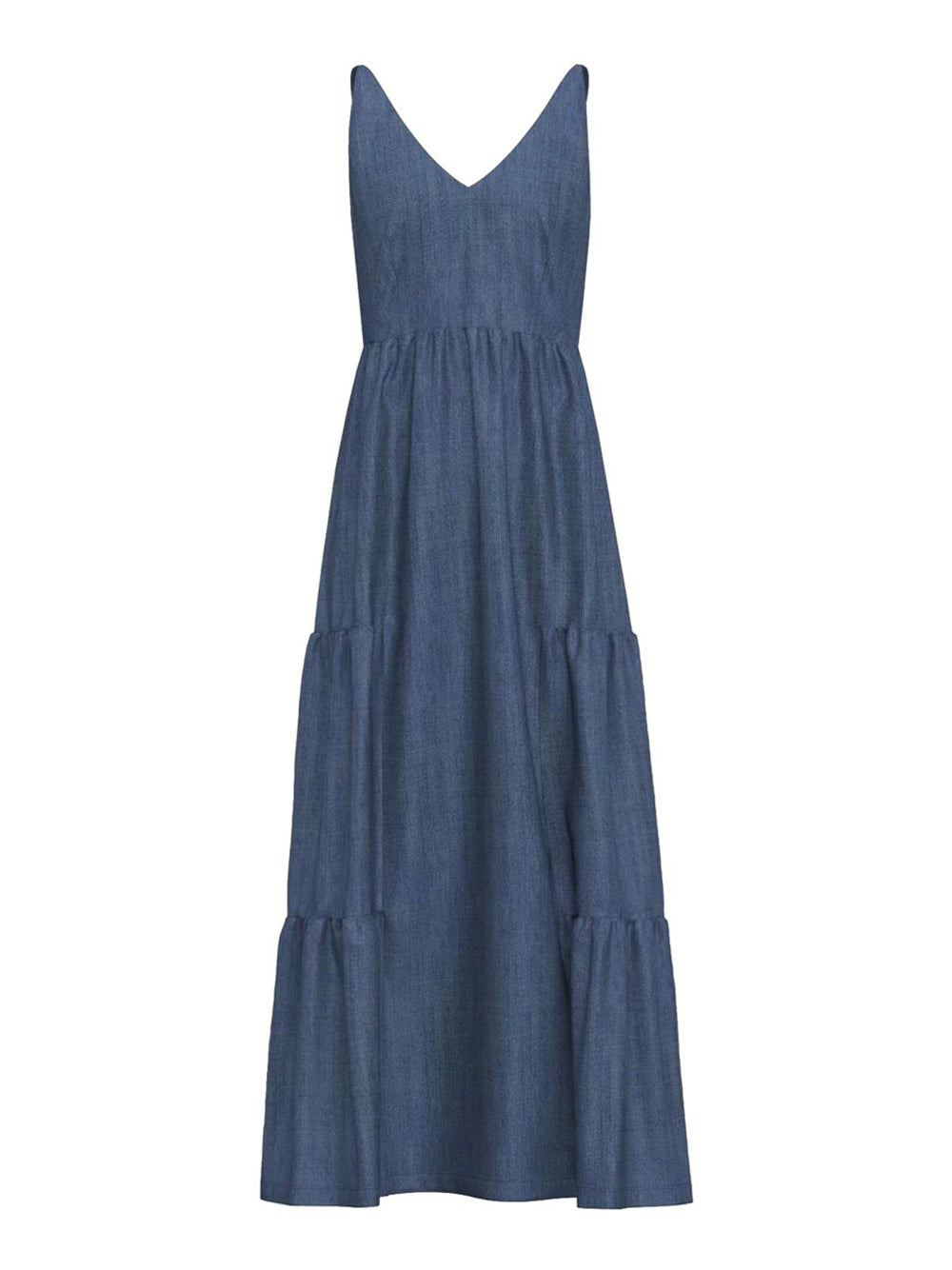 Vestito Longuette Emme Marella Sanctus da Donna - Denim