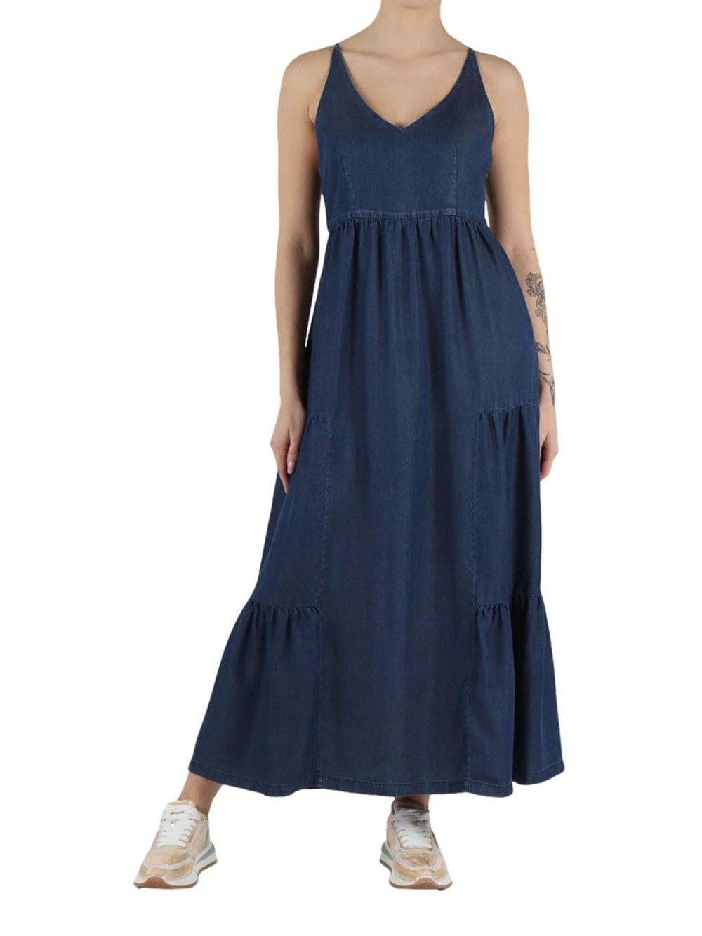 Vestito Longuette Emme Marella Sanctus da Donna - Denim