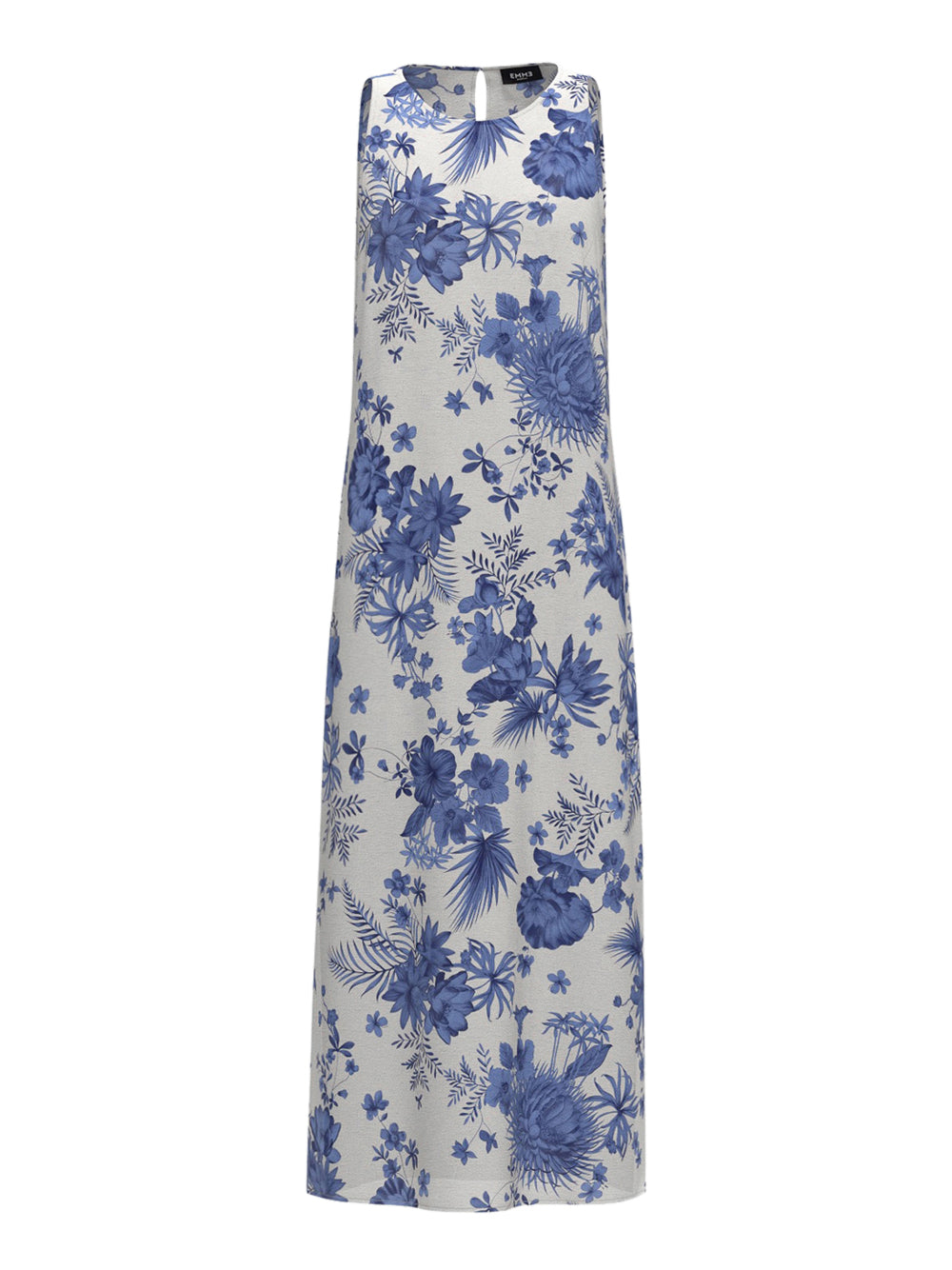 Vestito Longuette Emme Marella Limone da Donna - Bianco Blu