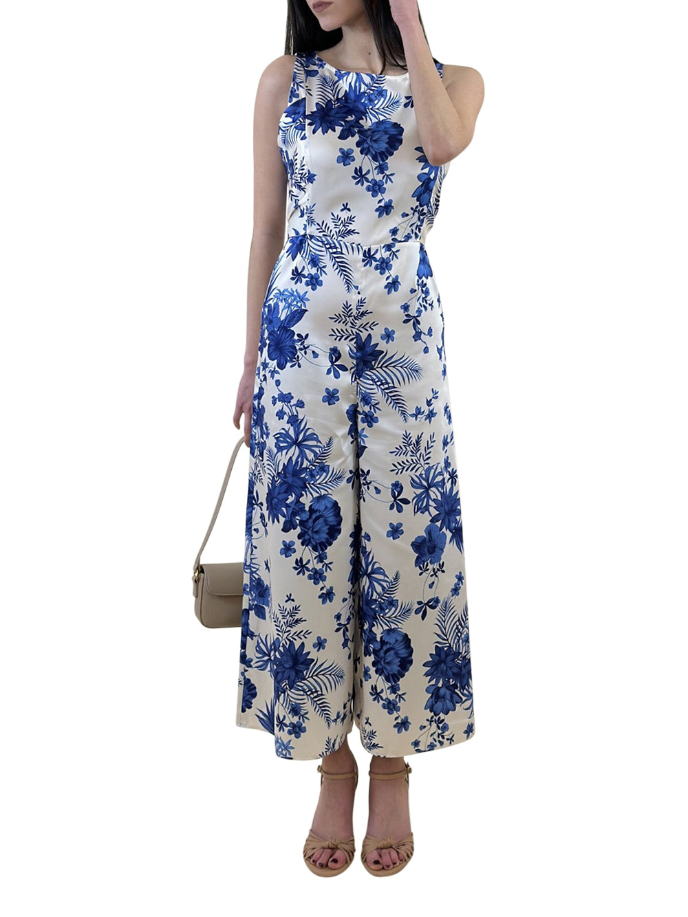 Jumpsuit Emme Marella Istrice da Donna - Bianco Blu