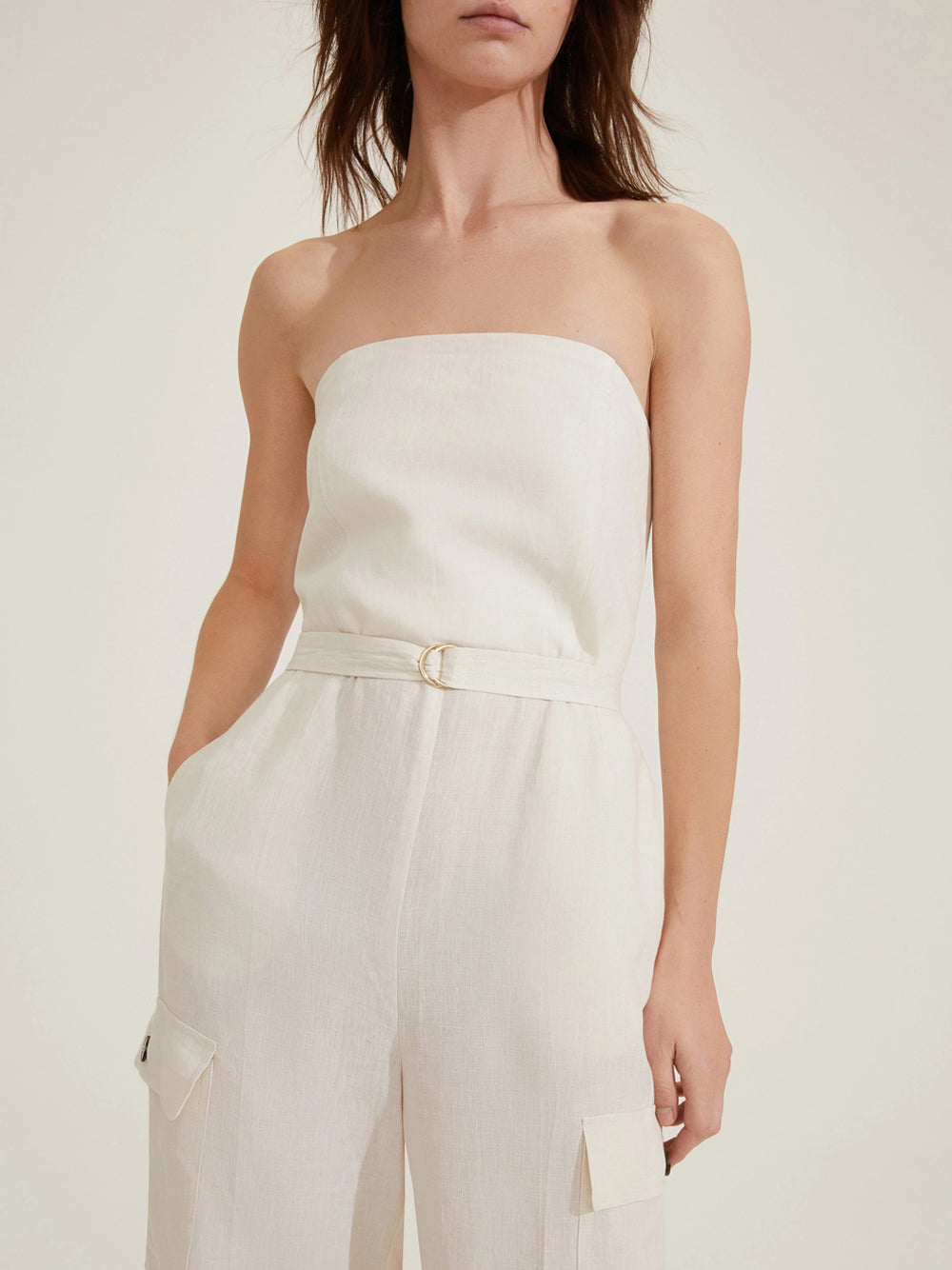 Jumpsuit Emme Marella Mosella da Donna - Bianco