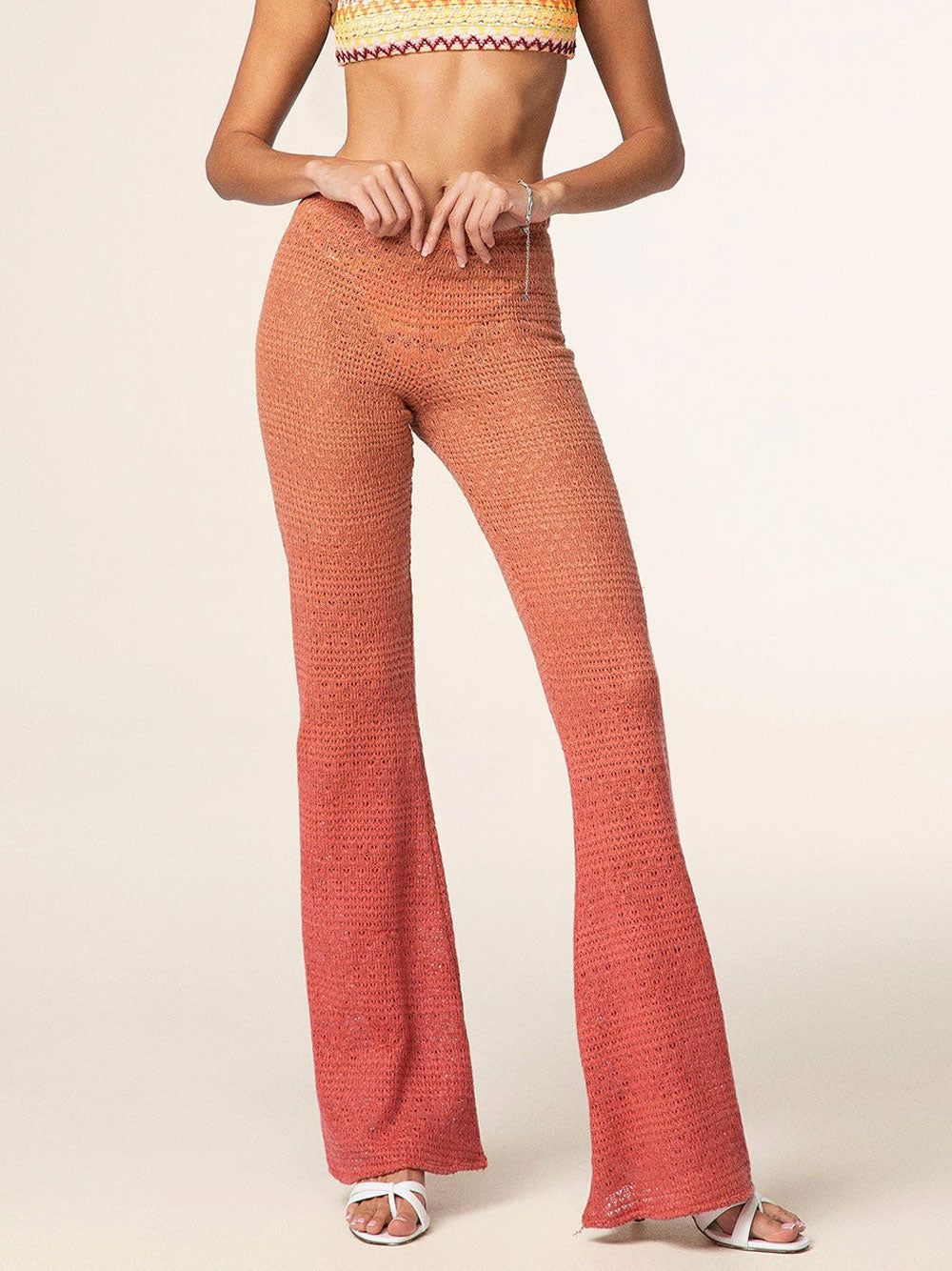 Pantalone Zampa F**K da Donna - Marrone