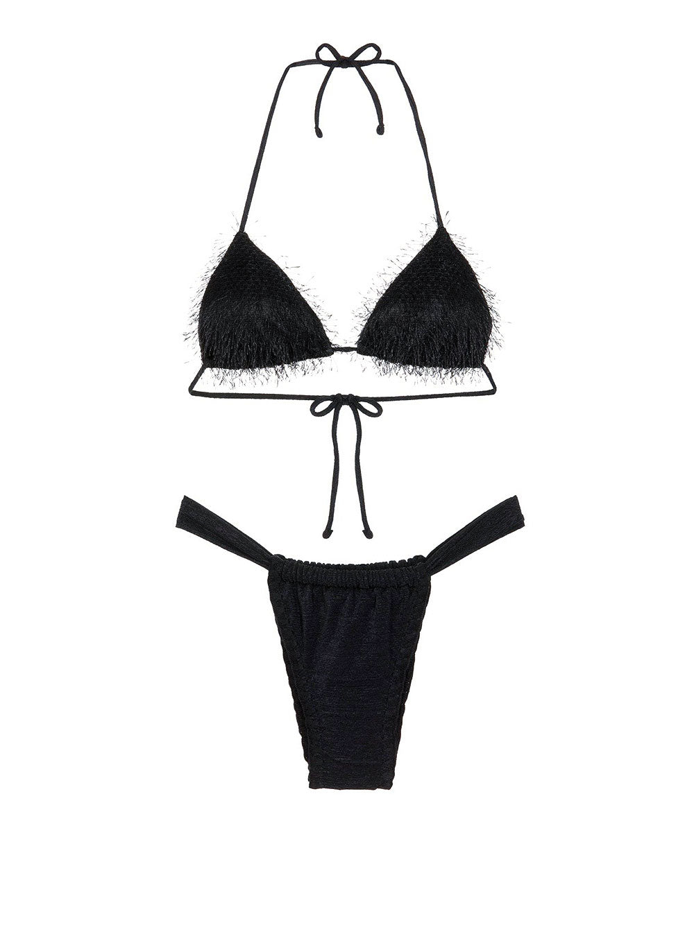 Bikini Set F**K da Donna - Nero