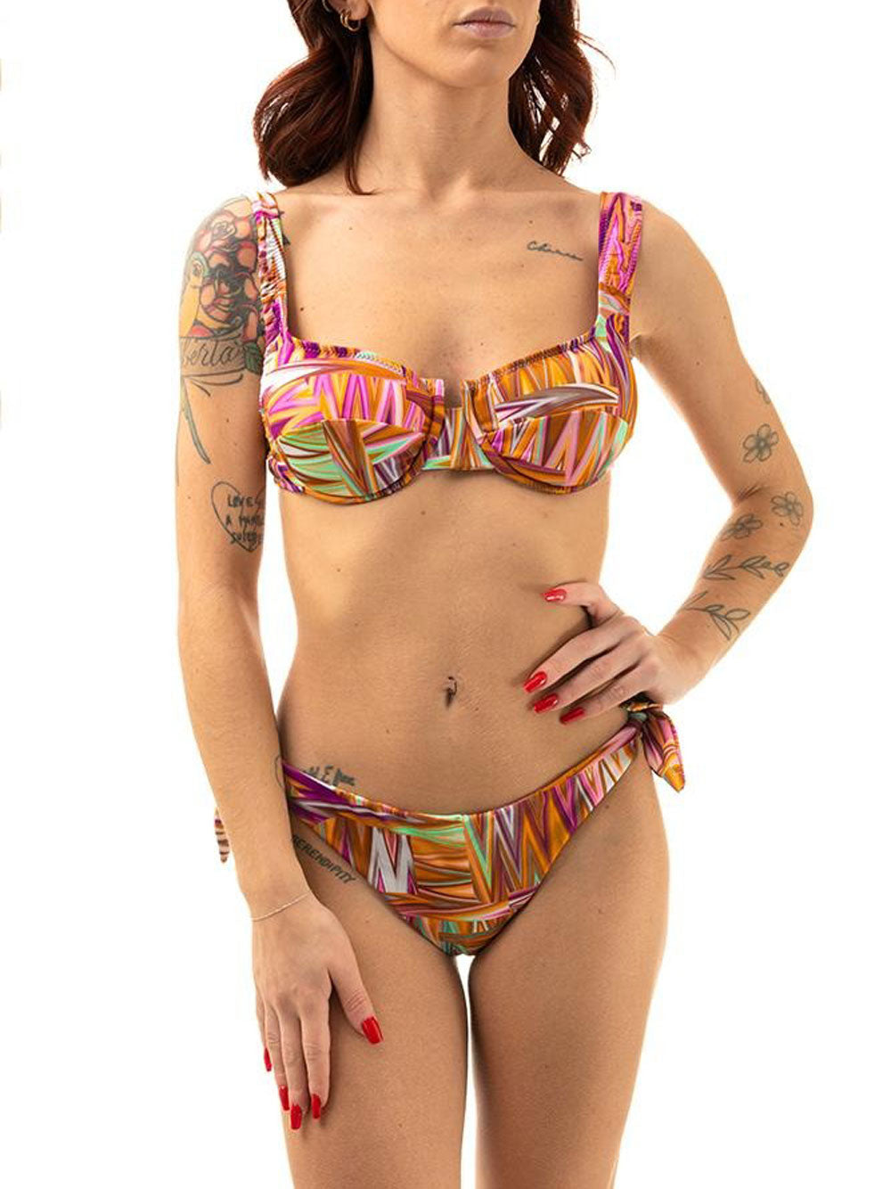 Bikini Set F**K da Donna - Multicolore