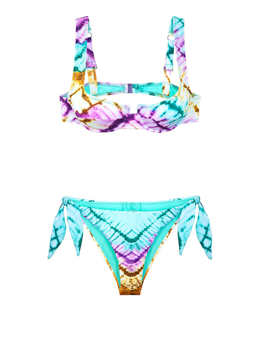 Bikini Set F**K da Donna - Turchese