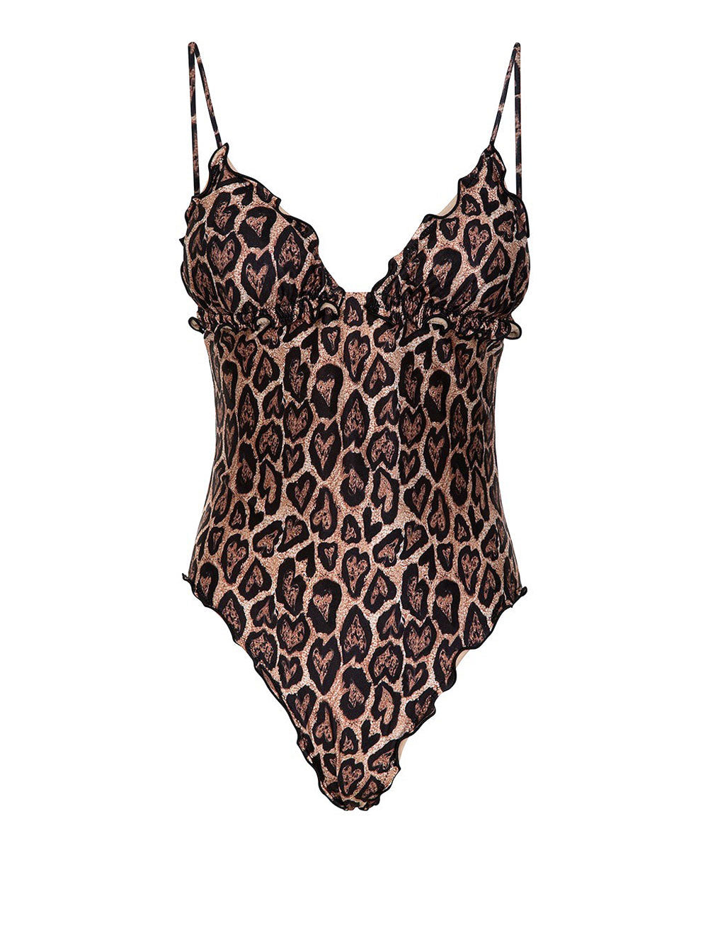 Costume Intero F**K da Donna - Maculato Marrone