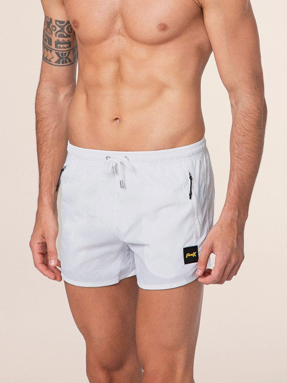 Shorts Mare F**K da Uomo - Bianco