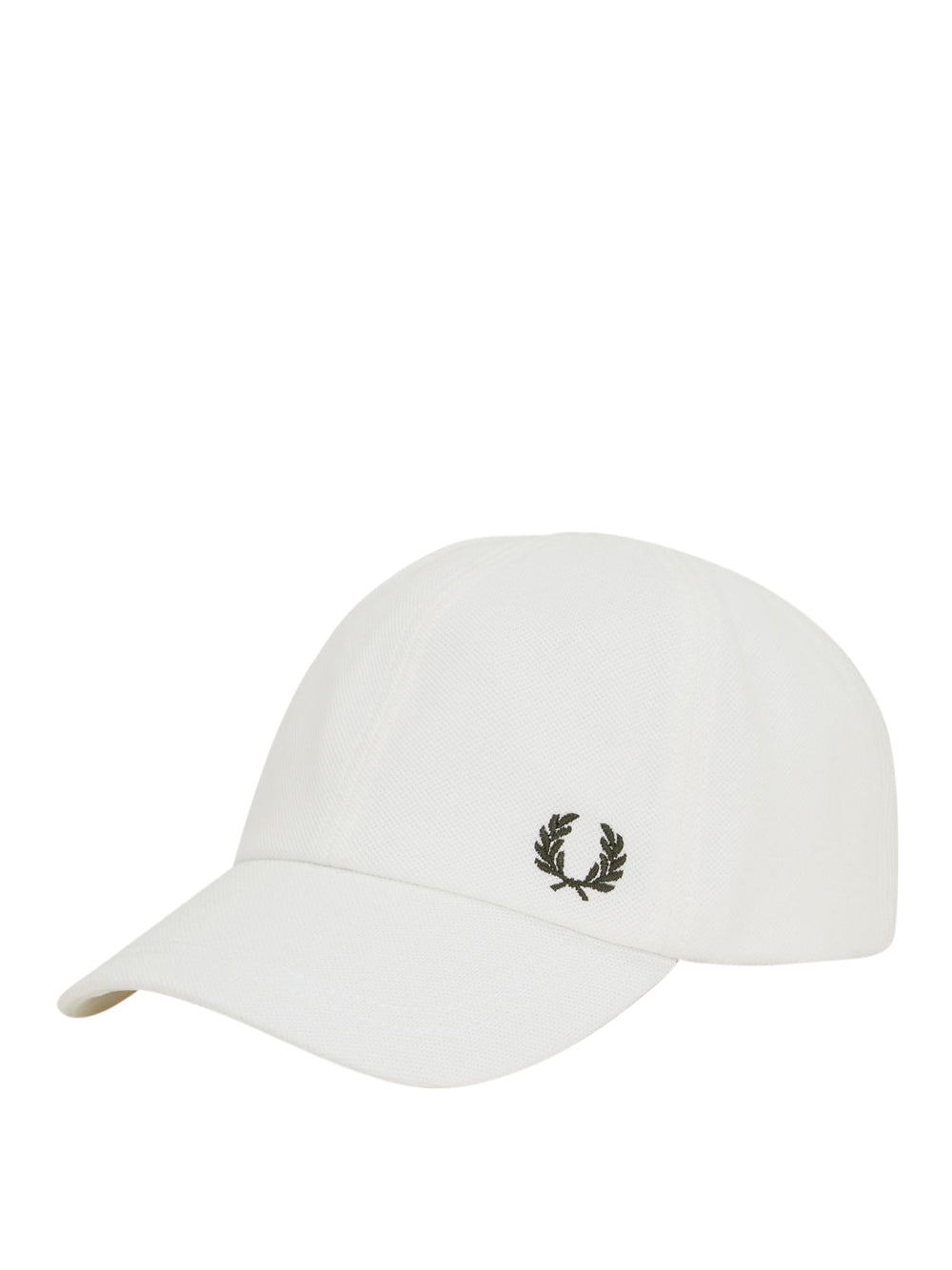 Berretto con Visiera Fred Perry Pique Classic Unisex - Bianco
