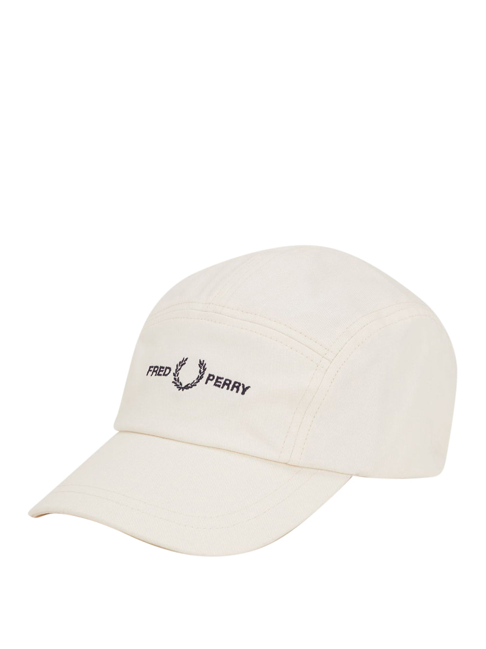Berretto con Visiera Fred Perry 5 Panel Flp Twill Unisex - Avorio