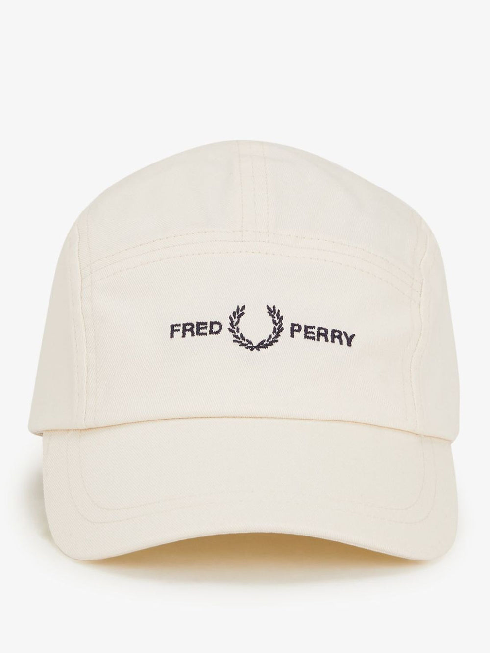 Berretto con Visiera Fred Perry 5 Panel Flp Twill Unisex - Avorio
